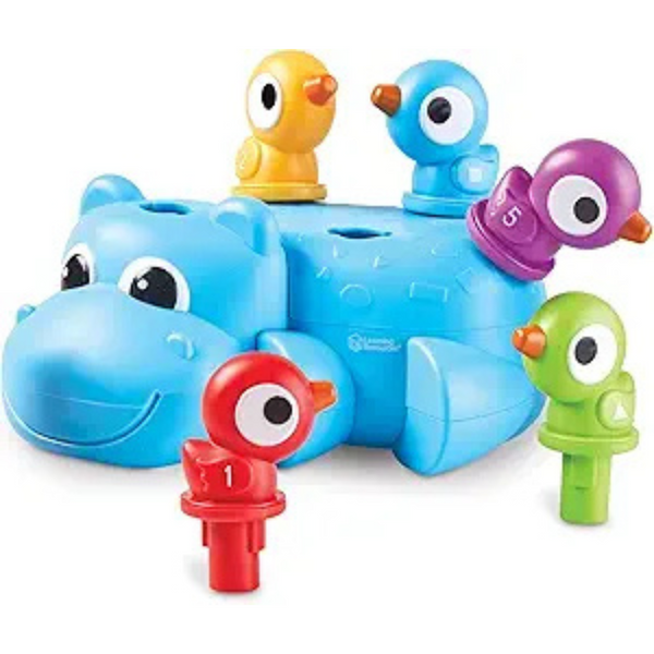 7-Pieces Learning Resources Huey The Fine Motor Hippo