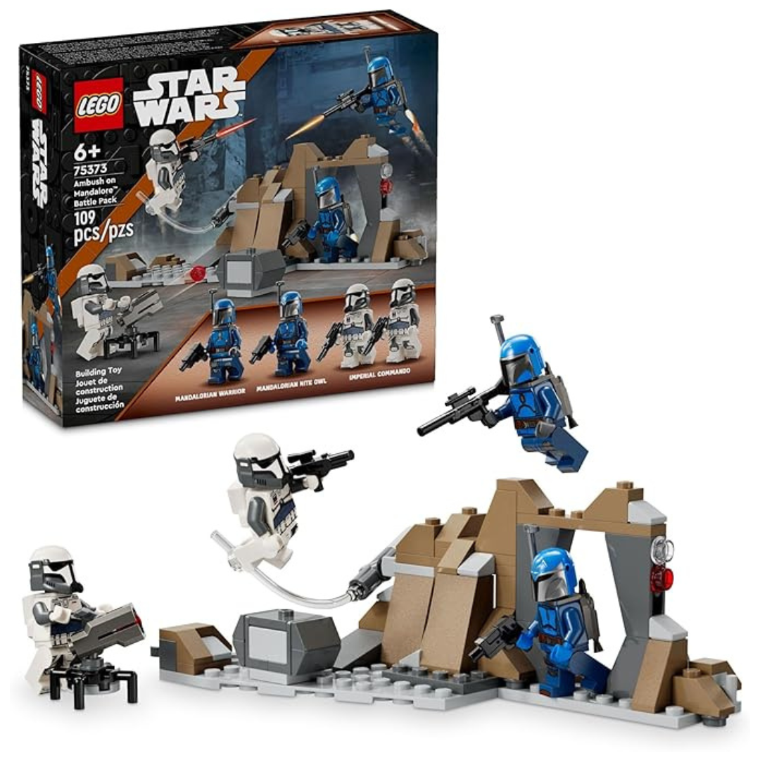 LEGO Star Wars: The Mandalorian Ambush On Mandalore Battle Pack Building Toy