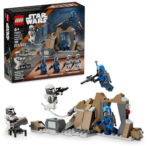 LEGO Star Wars: The Mandalorian Ambush On Mandalore Battle Pack Building Toy