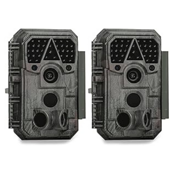 2-Pack Meidase P70 64MP Night Vision Waterproof Game Trail Camera