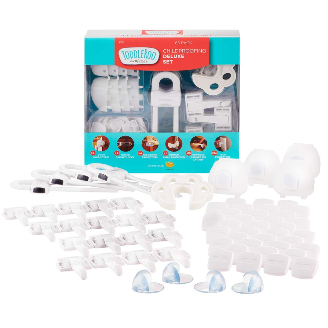 Toddleroo By North States 65 Pc Childproofing Deluxe Set