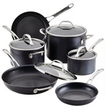 Anolon X Hybrid Nonstick Aluminum Nonstick 10-Pc. Cookware Set + $102 Kohls Rewards