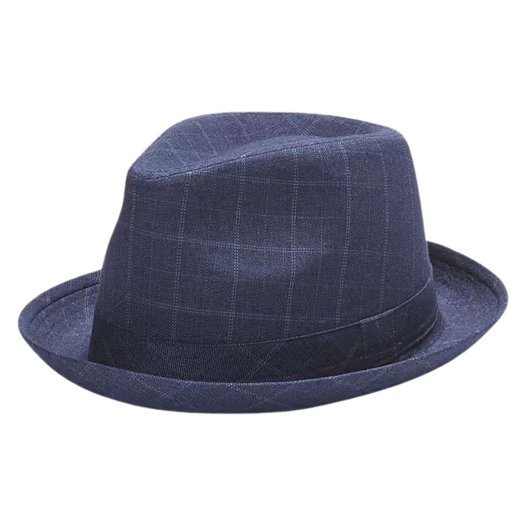 Jos. A. Bank Windowpane Plaid Wool Fedora