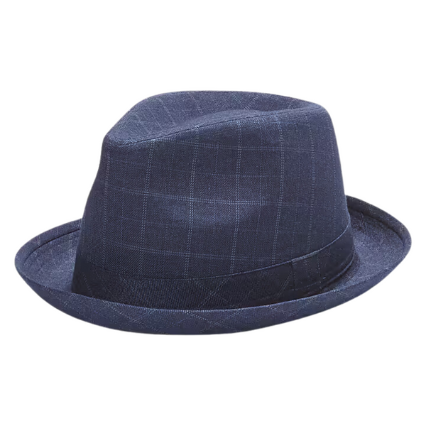 Jos. A. Bank Windowpane Plaid Wool Fedora