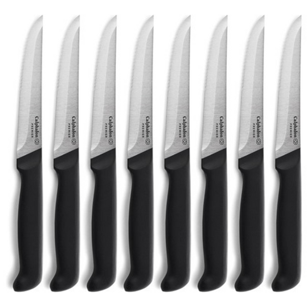 8-Piece Calphalon Premier Carbon Steel Steak Knife Set