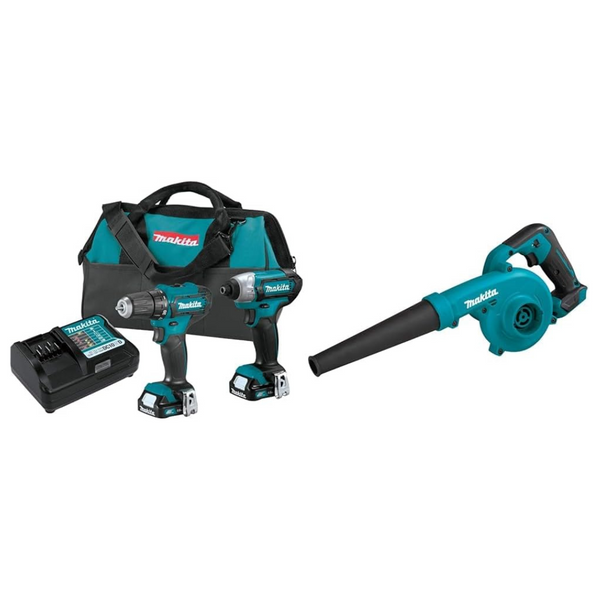 Makita CT232 CXT 12V Cordless Drill & Impact Driver Combo Kit