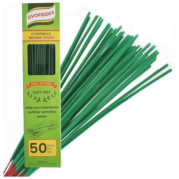 50-Piece Citronella Incense Sticks