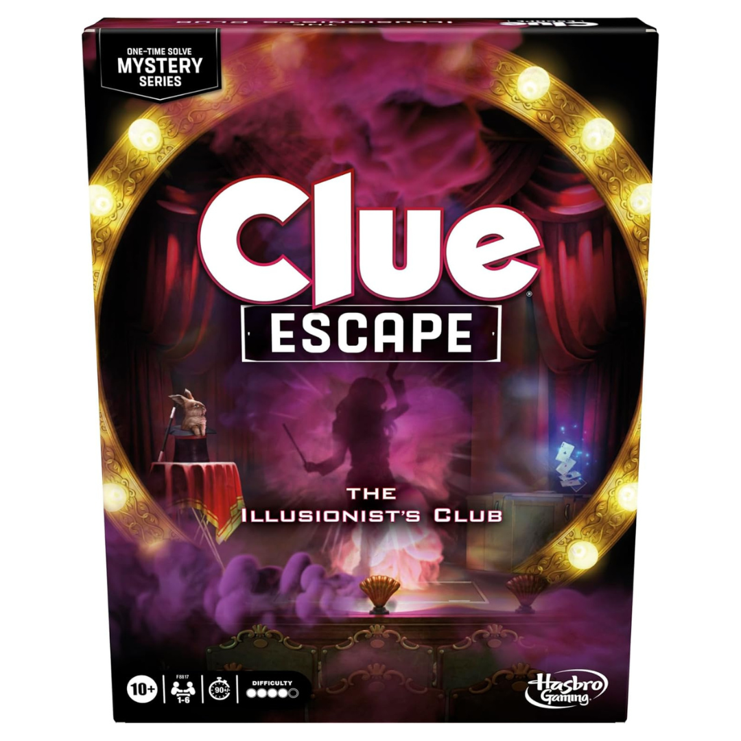 Clue Escape: The Illusionists Club Board Game