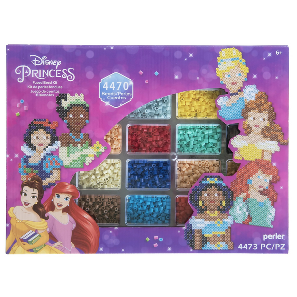 4474-Piece Perler Disney Princesses Deluxe Fused Bead Activity Kit