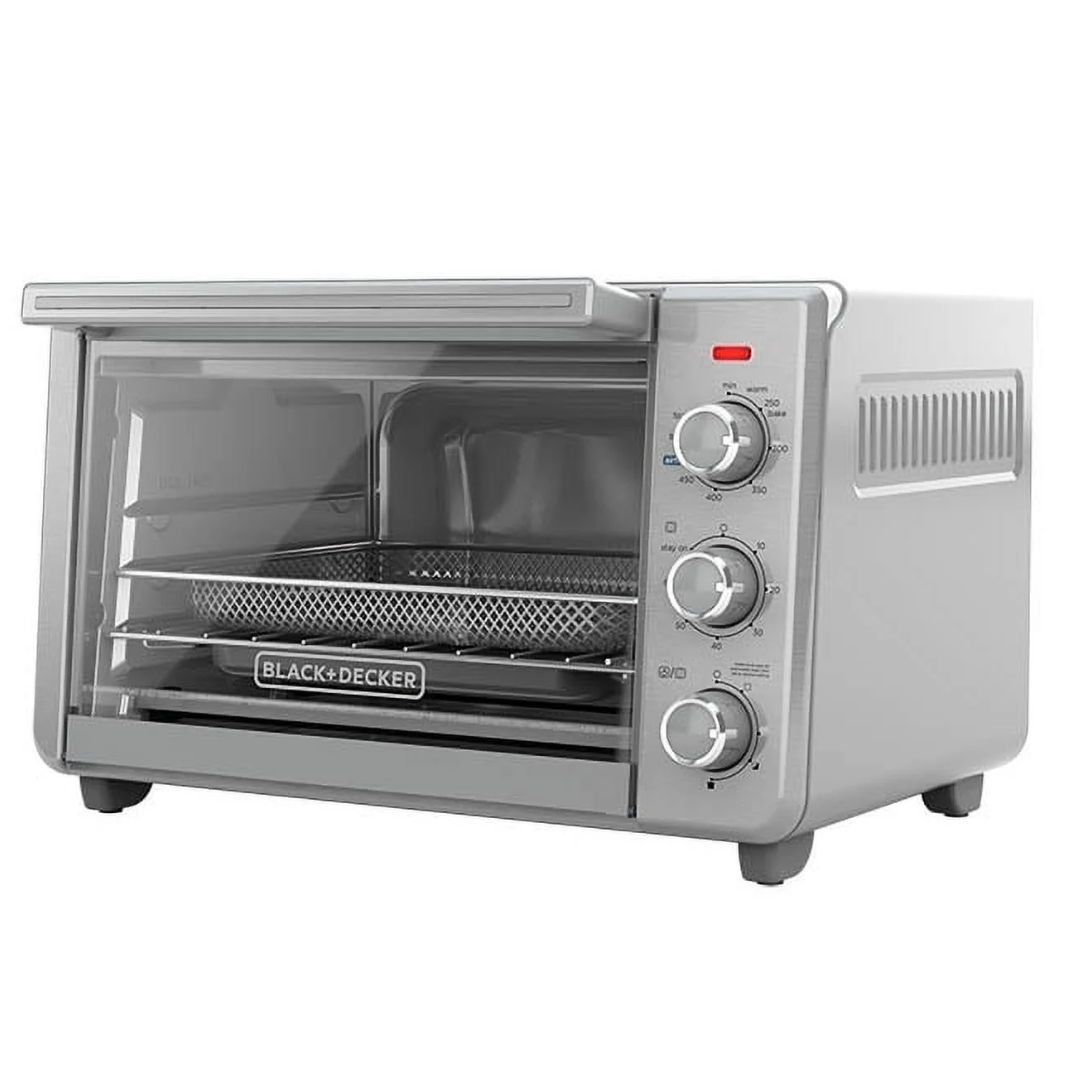 Black + Decker 6-Slice Crisp N Bake Air Fry Toaster Oven