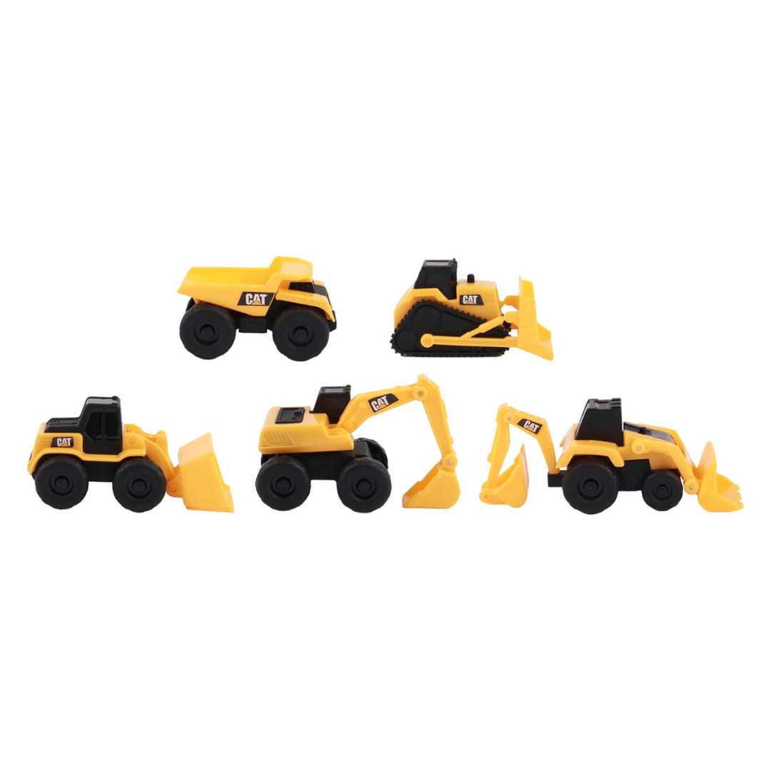 5-Pack Cat Construction Little Machines Great Cake Toppers