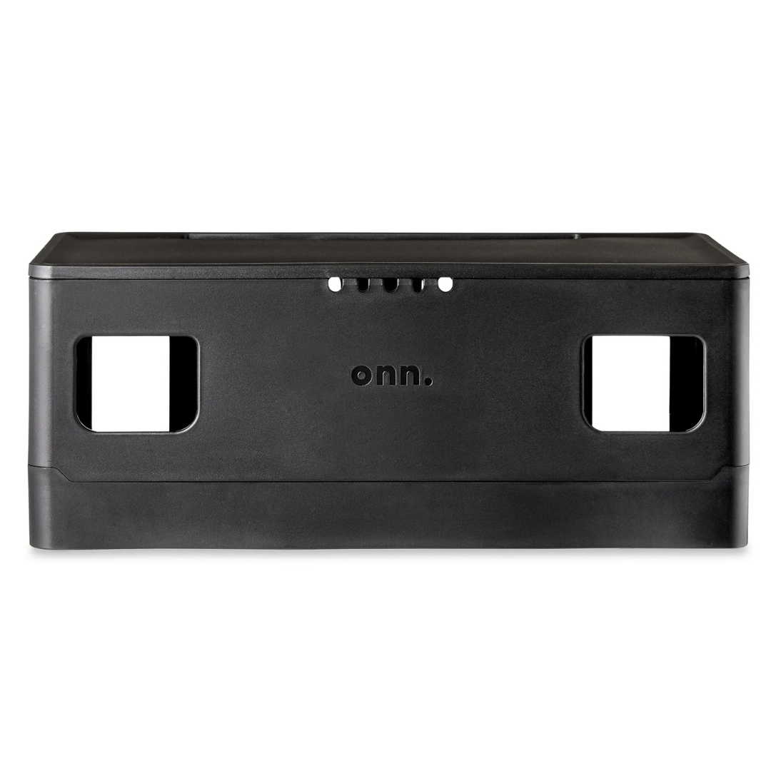 Onn. Large Foldable Cable Management Box