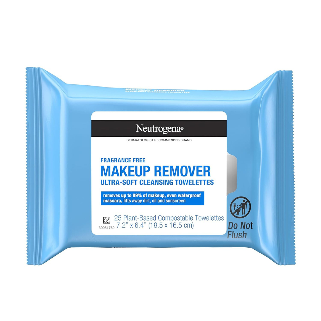 25-Count Neutrogena Fragrance-Free Makeup Remover Wipes