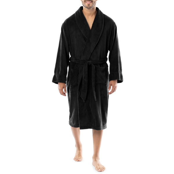 Fruit Of The Loom Men's Sleep Soft Fleece Robe