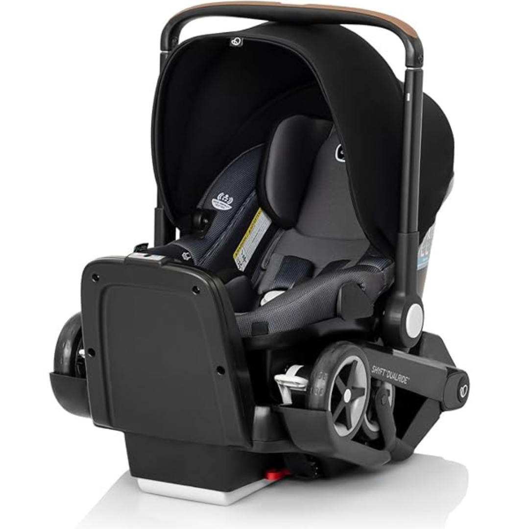 Evenflo Shyft DualRide Infant Car Seat & Stroller Combo w/Carryall Storage