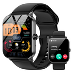 Unisex 1.85" HD Fitness Smartwatch With Answer/Make Calls