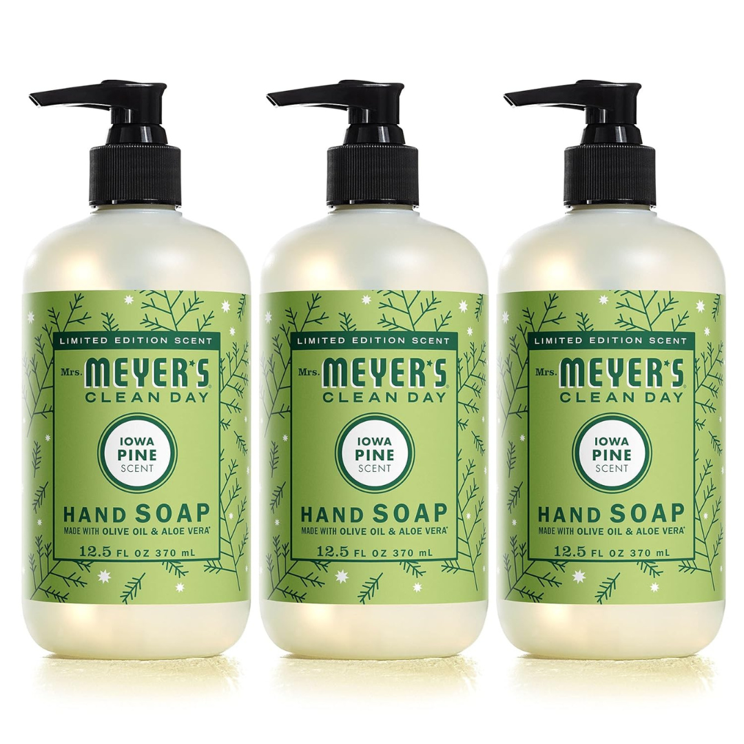 3-Pack Mrs. Meyer's Clean Day Hand Soap (12.5 Fl Oz)