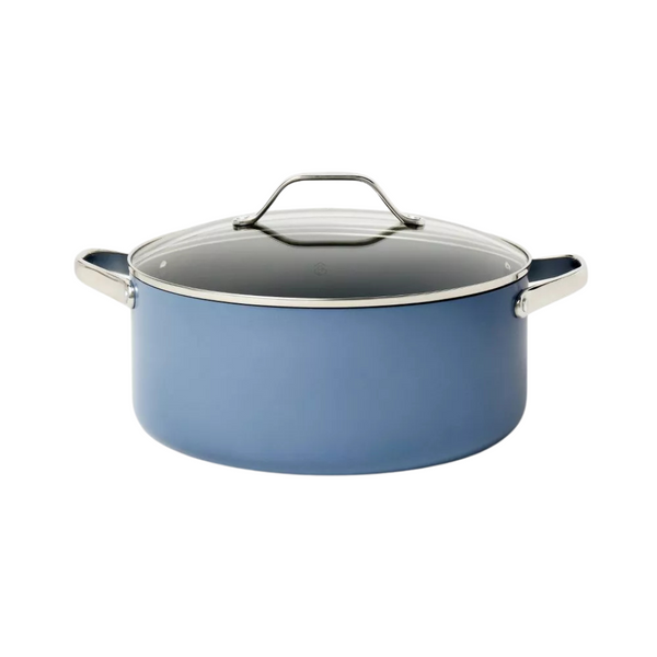 Figmint 8-Quart Nonstick Ceramic Coated Aluminum Wide Stock Pot