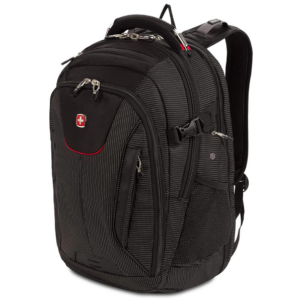 SwissGear Travel Tech Elite Backpack (Black Dot, Large)