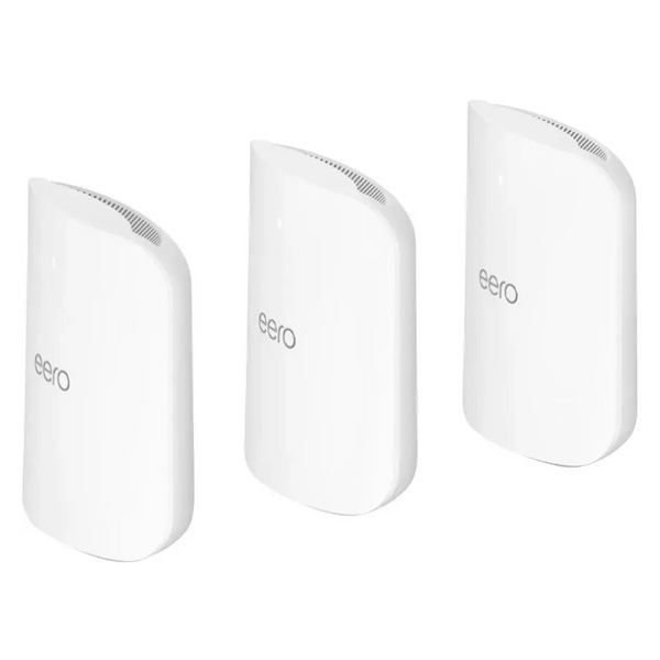 4-Pack (3 + 1) eero Max 7 BE20800 Tri-Band Mesh WiFi 7 System