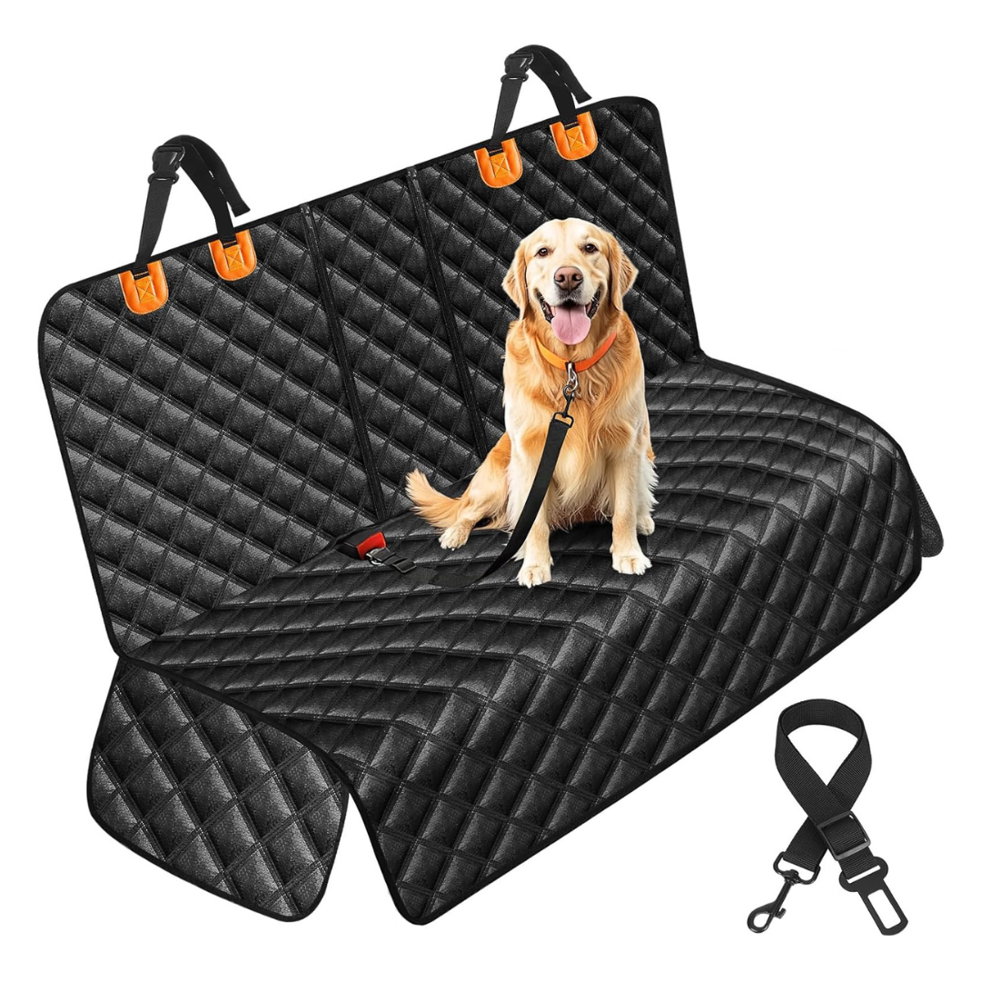 Waterproof And Scratchproof Back Seat Cover For Dogs & Pets