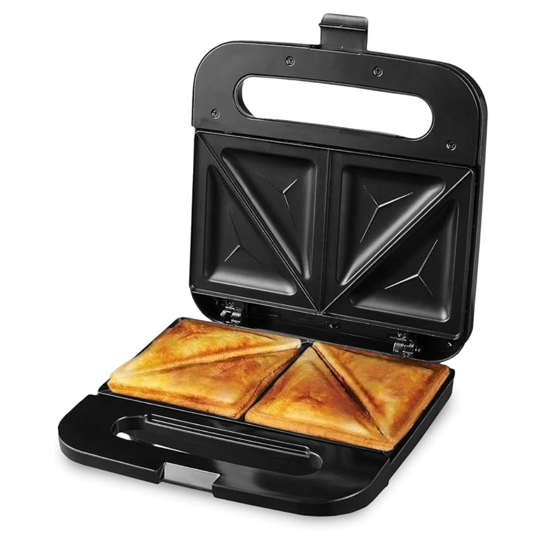 Ovente GPS401B Electric Sandwich Grill Maker With Non-Stick Cooking Plates