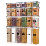 24-Piece Vtopmart Airtight Food Storage Containers With Lids (0.7 Quarts)