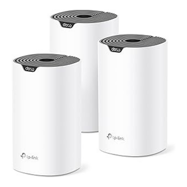 3-Pack TP-Link DecoS4 Wi-Fi 5 AC1900 Mesh WiFi System (5,500 Sq.Ft)