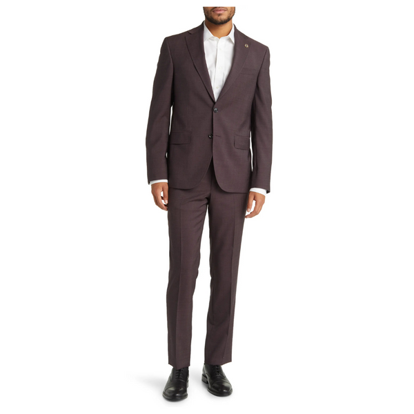 Ted Baker London Roger Extra Slim Fit Solid Wool Suit