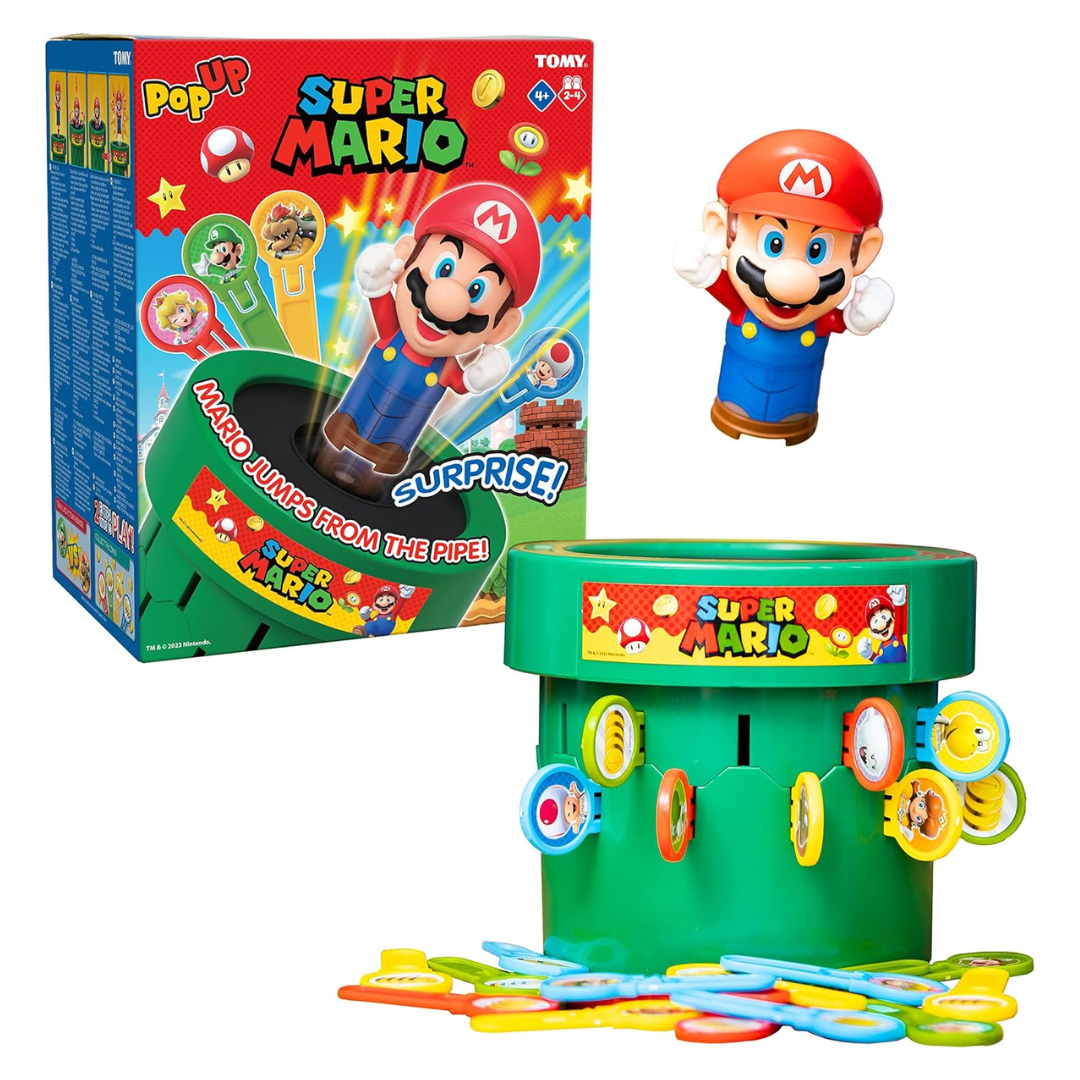 TOMY Pop Up Super Mario Kids Game