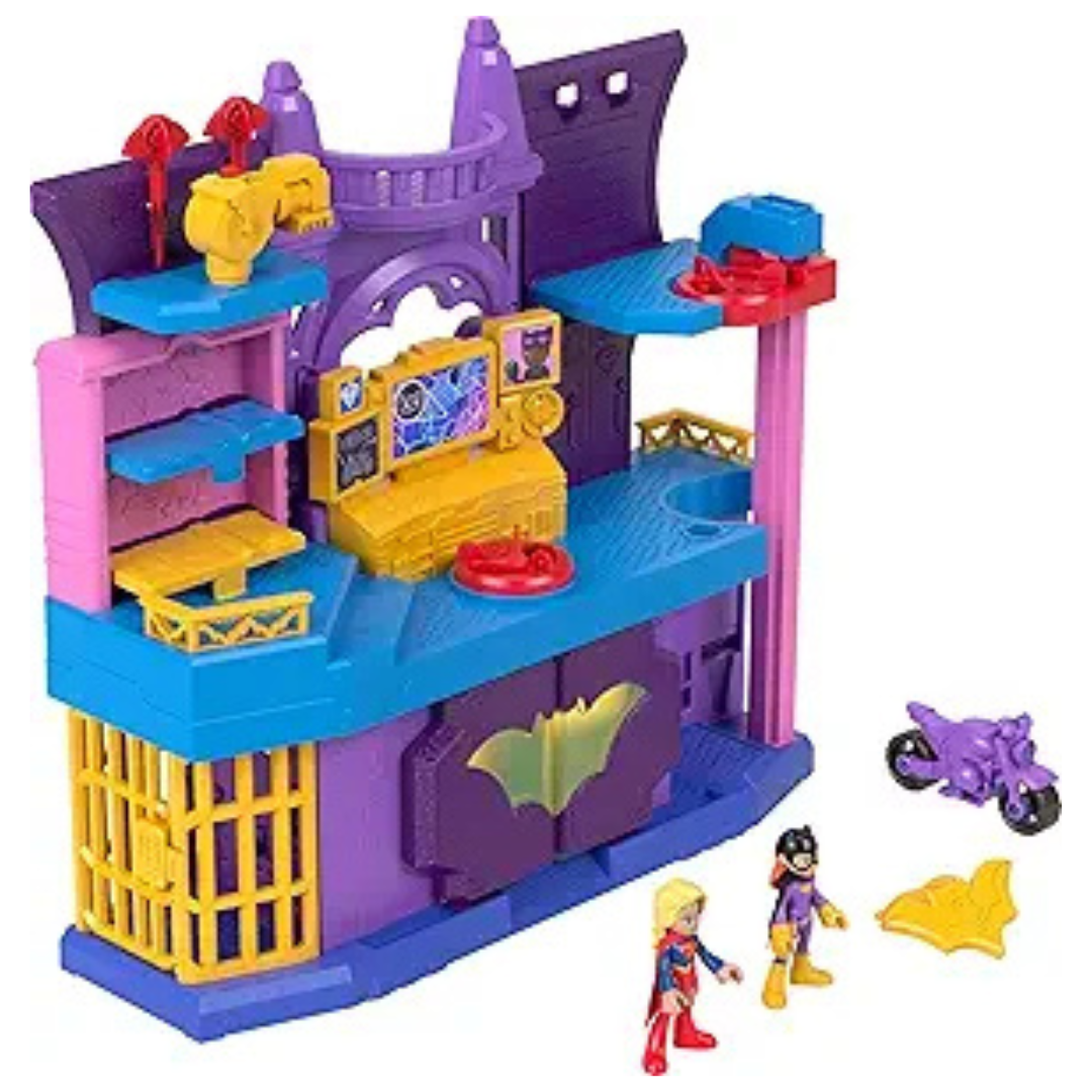 Batgirl Hero Hideout Playset With 2 Figures & 5 Accessories