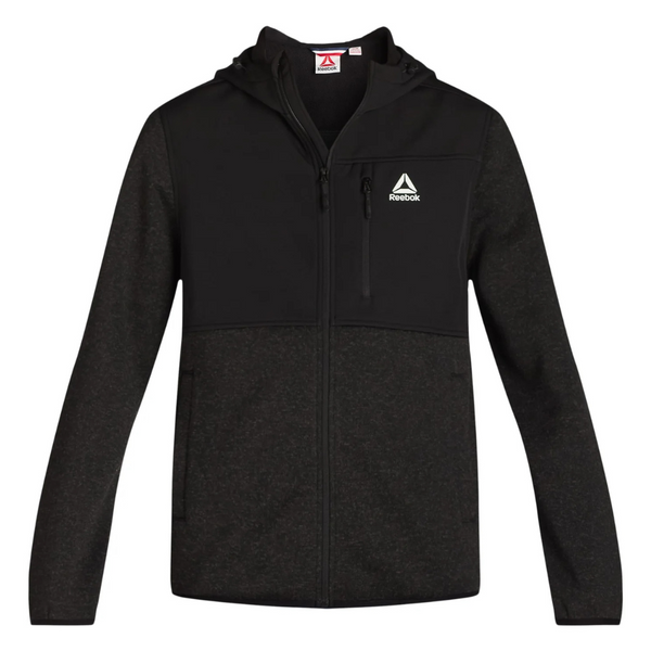 Reebok Delta Men's Hooded Sweater Fleece Jacket (Various)