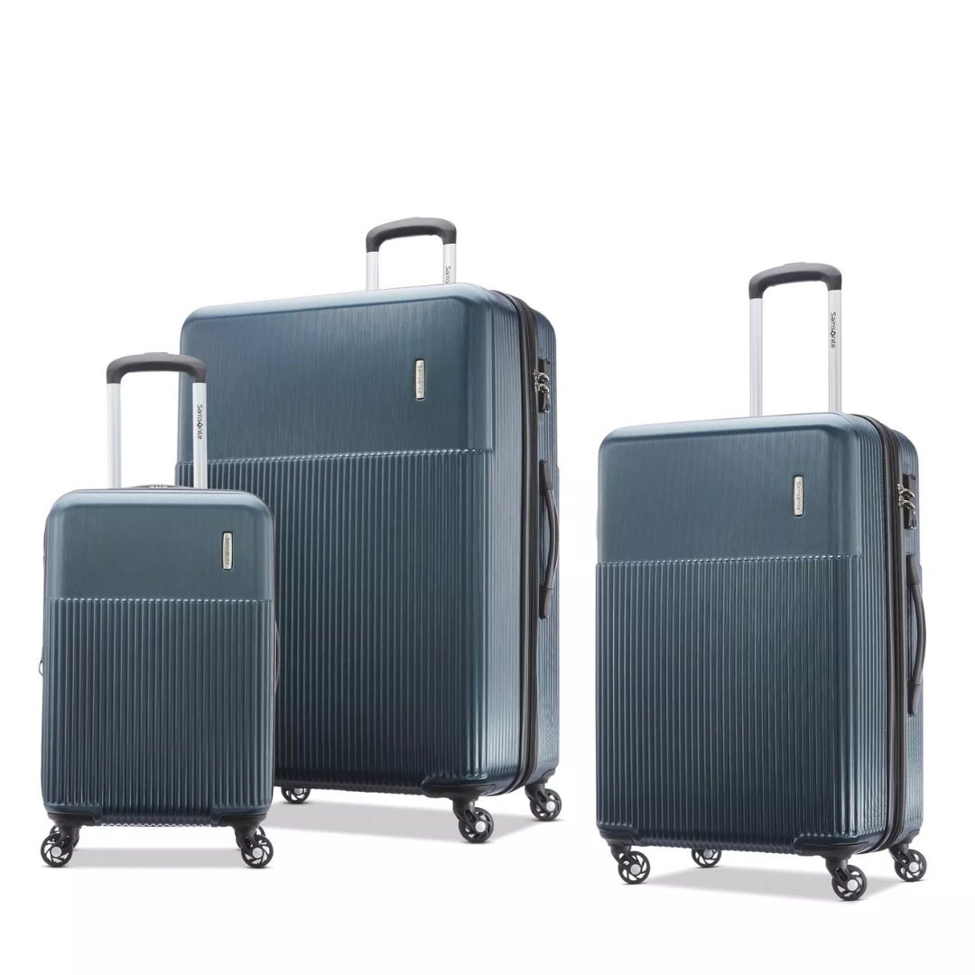 3-Piece Samsonite 28" Azure Luggage Hardside Set (2 Color)