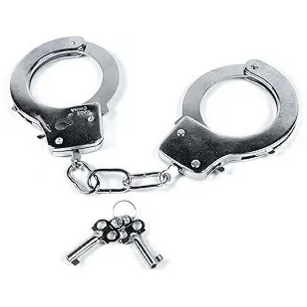 Western Deluxe Toy Cuffs With Key Handcuffs Role Play Toys