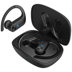 IPX5 Waterproof Wireless Earbuds With Ear hooks