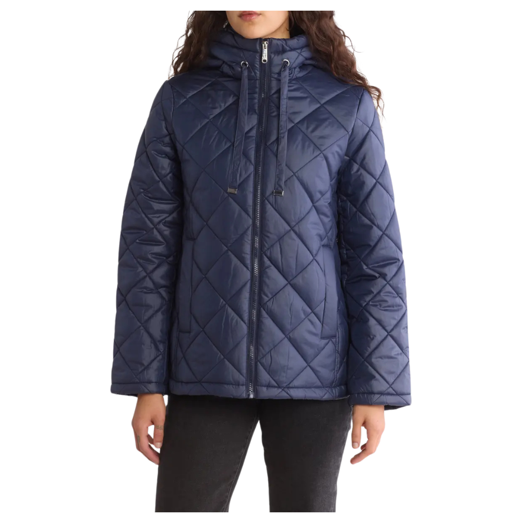 Sam Edelman Hooded Quilted Jacket