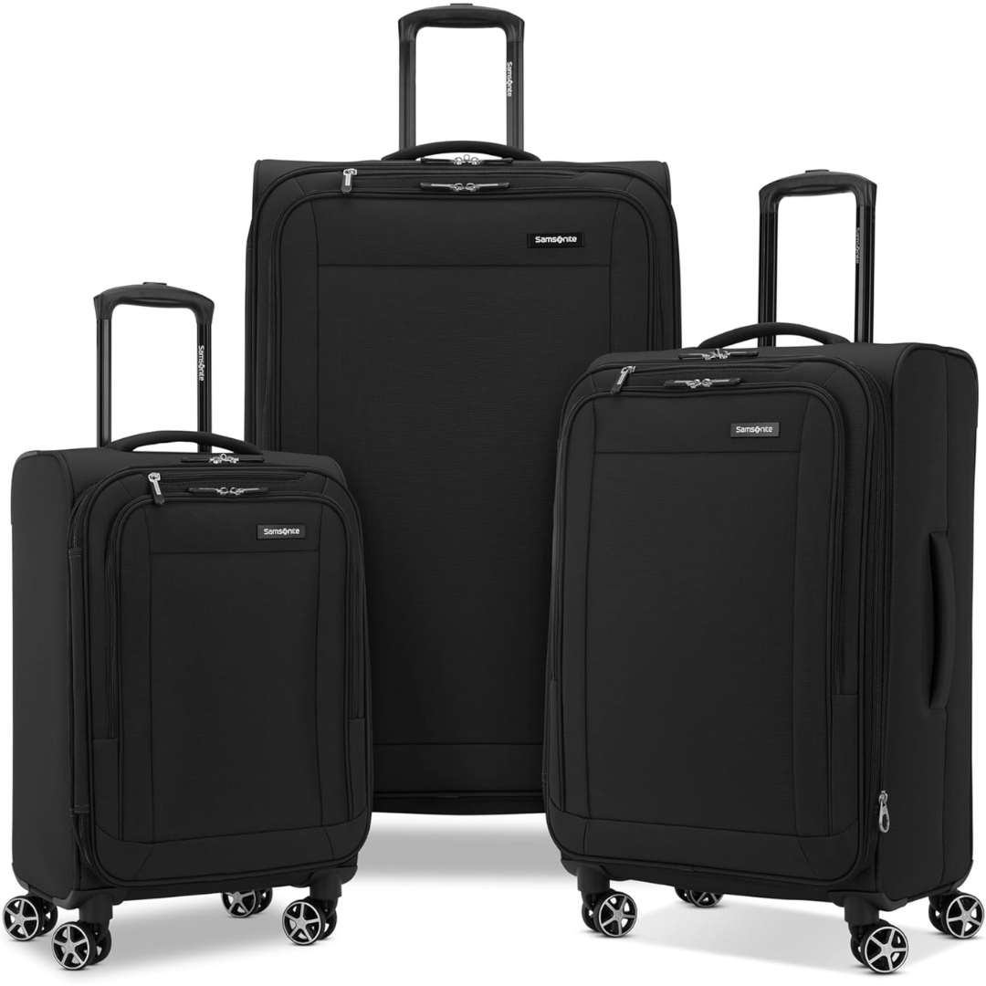 3-Pieces Samsonite Saire LTE Softside Expandable Luggage with Spinners