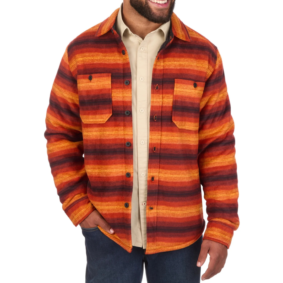 Ozark Trail Men's Fleece Lined Shirt Jacket