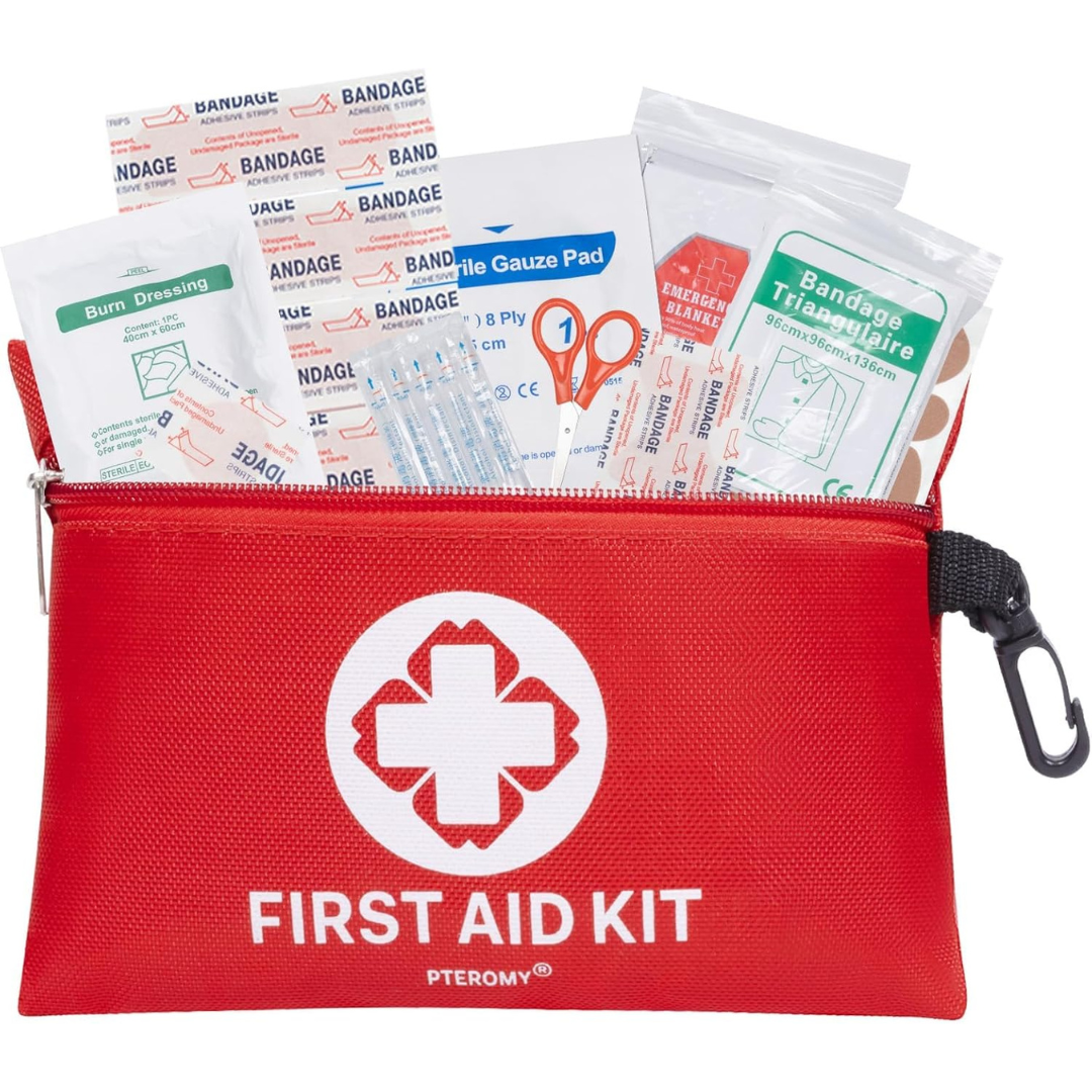 150-Piece Portable Waterproof Lightweight Mini First Aid Kits