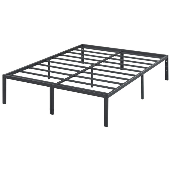 Olee Sleep Cal King 18" Heavy Duty Steel Slat Anti-Slip Bed Frame