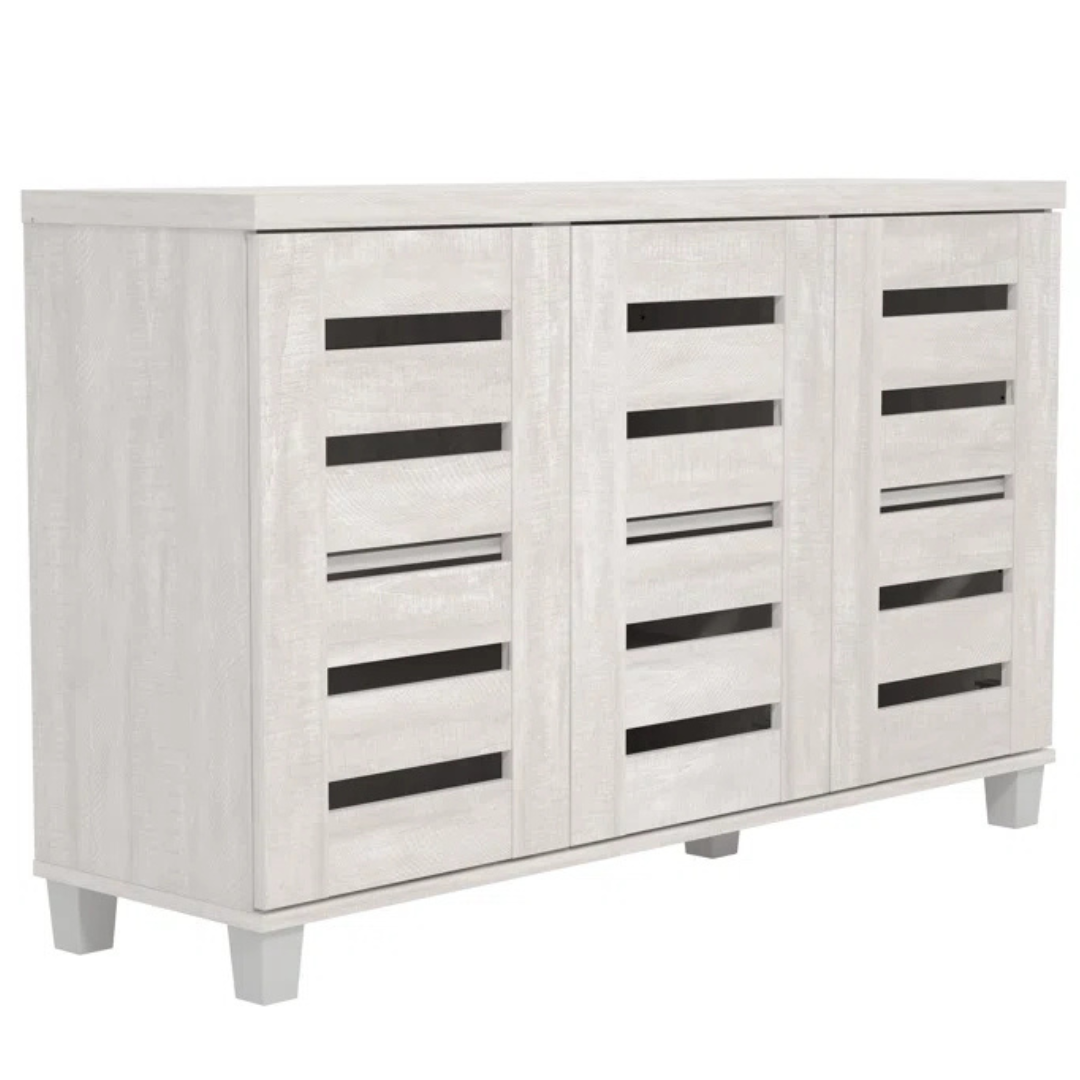 Steelside Lismore 16 Pair Shoe Storage Cabinet