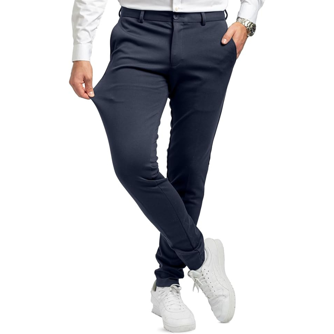 Men's Performance Comfortable Lightweight Slim Fit Pants (various colors)