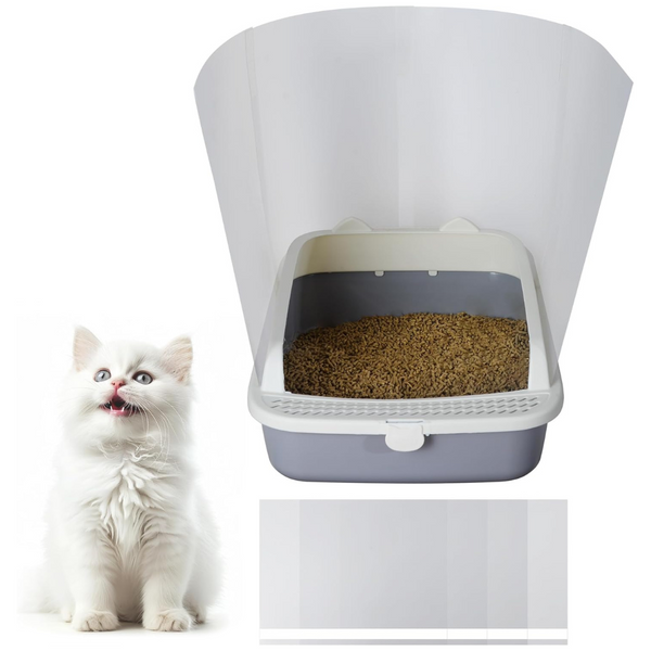 4-Piece Zhichen Star Cat Litter Box Pee Shields (Litter Box Not Included)