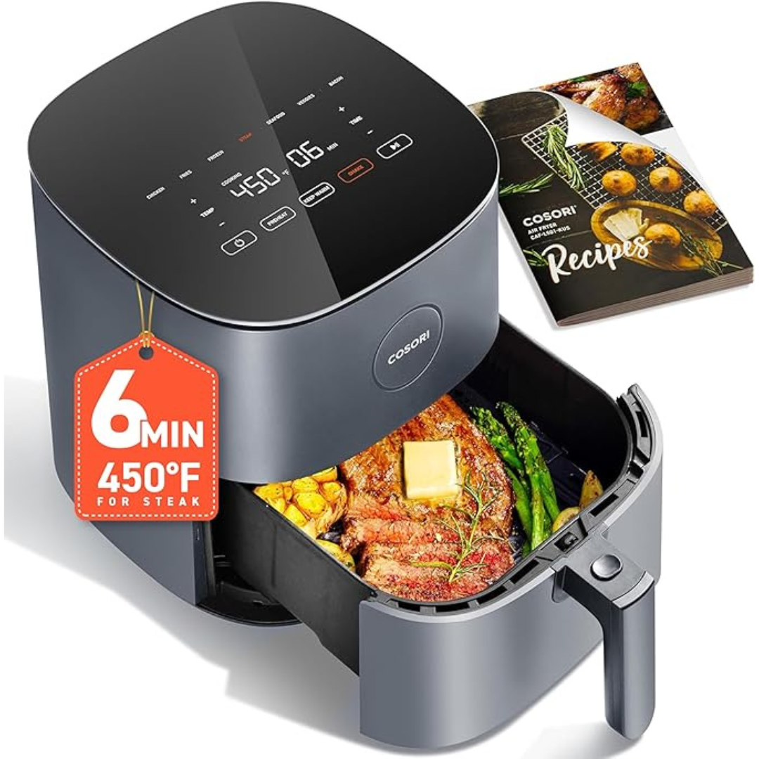 Cosori 5-Quart 9-In-1 Compact Oilless Oven Air Fryer