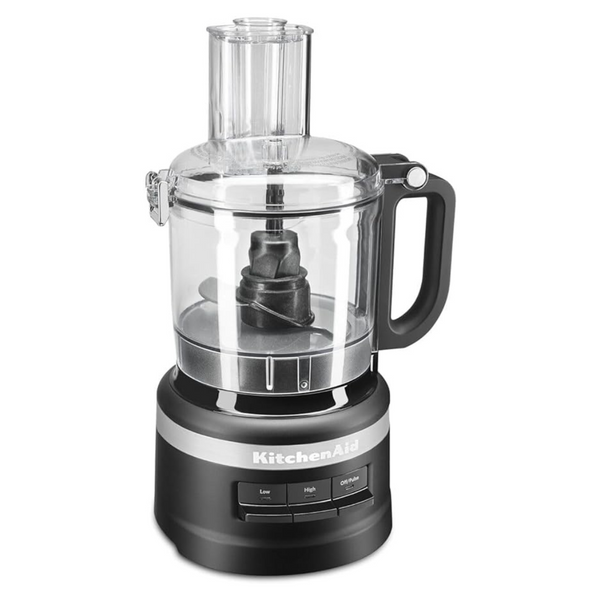 KitchenAid Base 7-Cup Food Processor (KFP0718BM, Black)