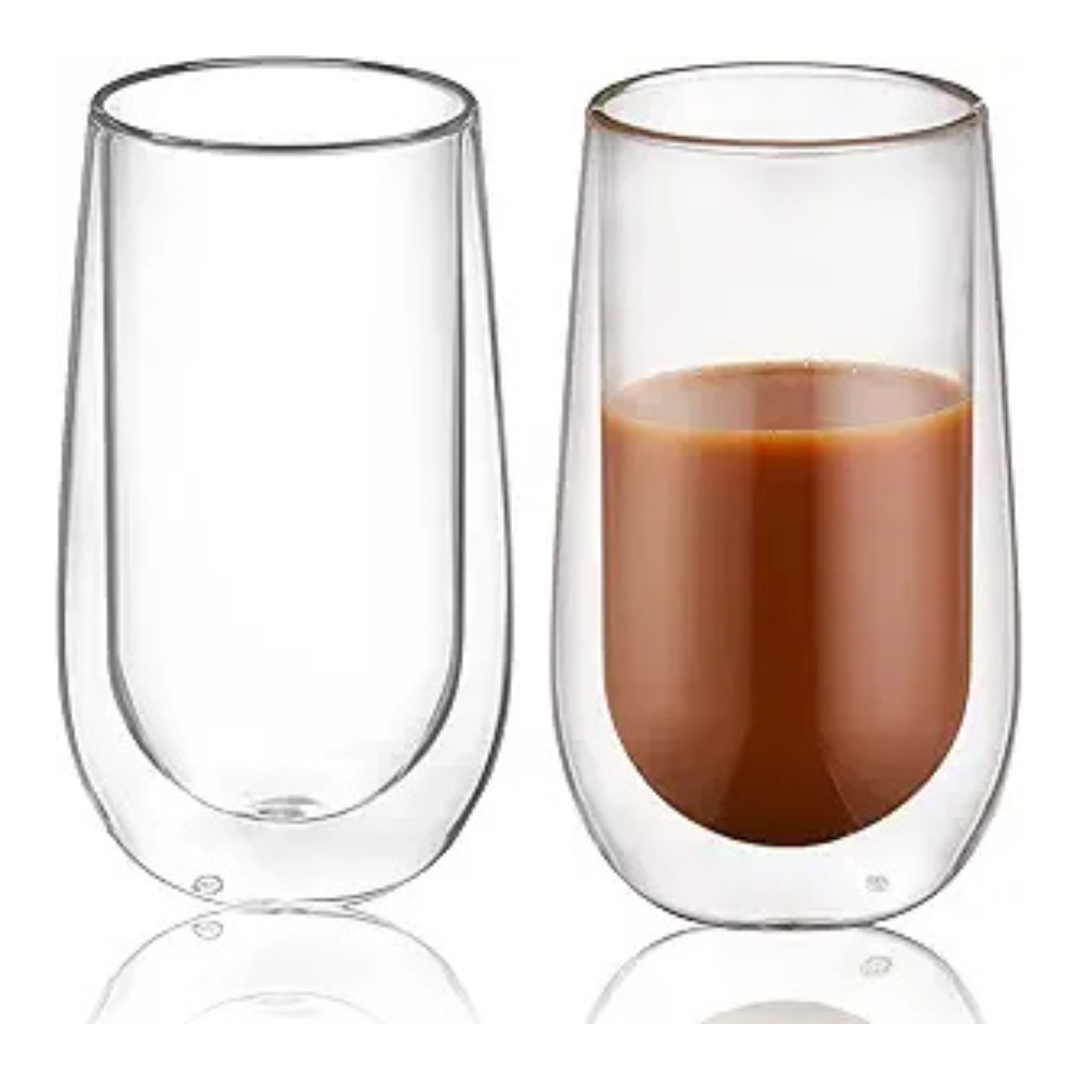 Set Of 2 Double Wall Insulated 14oz Thermal Cups