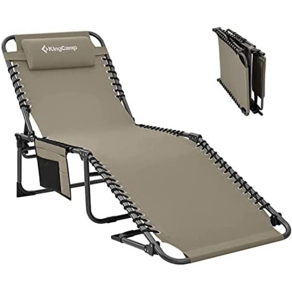 KingCamp Portable Outdoor Foldable Patio Heavy Duty Lightweight Chair