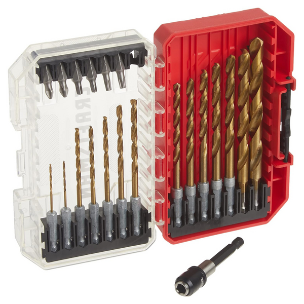 21-Piece CRAFTSMAN Drill Bit Titanium Nitride Coated Screwdriver Set