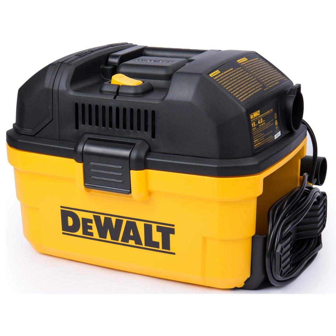 Dewalt DXV04T 4-Gallon Wet/Dry Shop Vacuum With Accessories