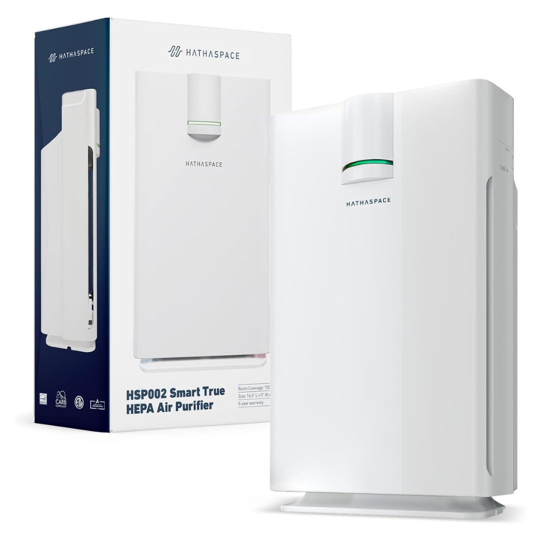 Hathaspace Smart True HEPA Air Purifiers, 1500 Sq. Ft.